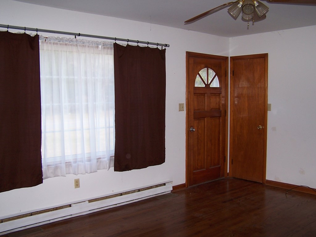 living room with picture window